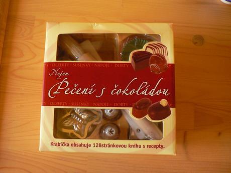 Nejen pečení s čokoládou potřeby kniha s recepty, 