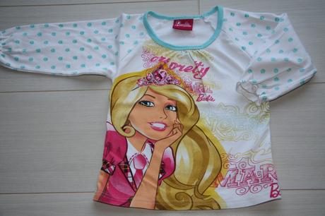 Triko s dlouhým rukávem, barbie,104