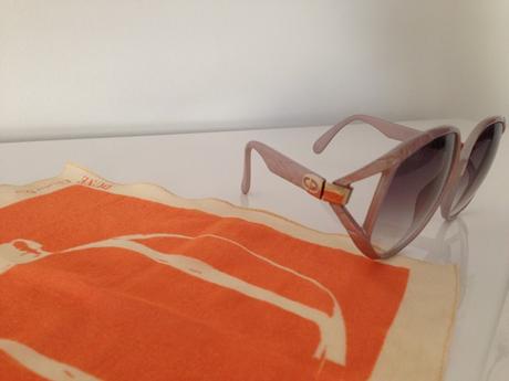 Oversize slunecny bryle christian dior+satek, dior