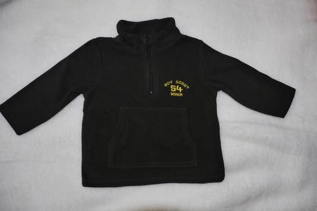 Hneda  fleesova mikina, impidimpi,86