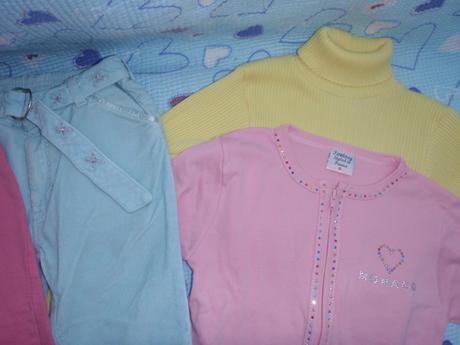 Balíček oblečení pro holčičku, vel. 116, 104–116