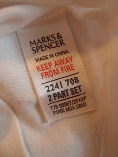 Tričko pro holčičku, marks & spencer,68