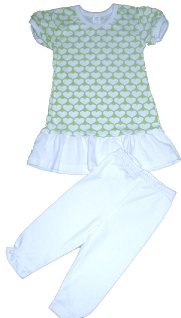 Šatičky s 3/4 legínky, queen,110