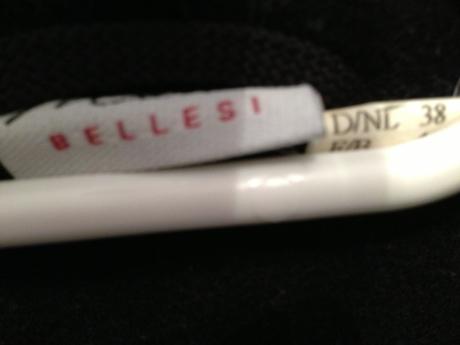 Kasmirovy kabat italske znacky maria bellesi+satky, 38