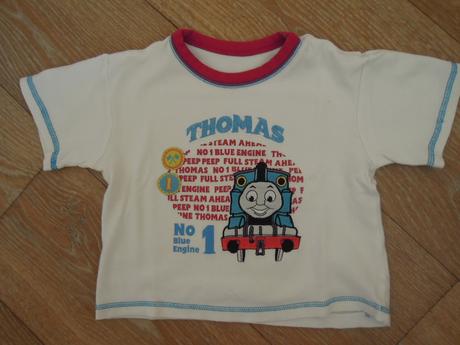 Tričko s mašinkou tomášem, mothercare,86