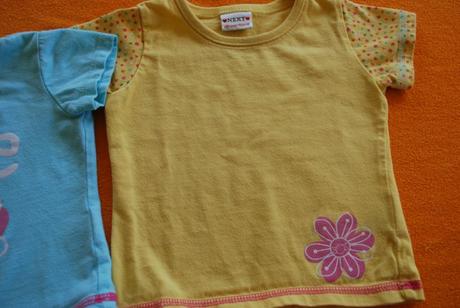 2x trička z kolekce big smile, next,74