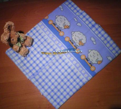 Heboučká flanelová plena,