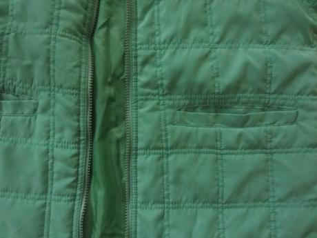 Zelená prošitá vesta, xl