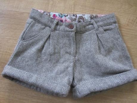 Luxus tvídové kraťásky monsoon, 104