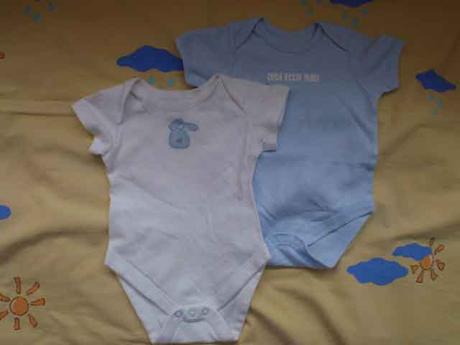 2x body kr. rukáv, cena za obě, marks & spencer,68