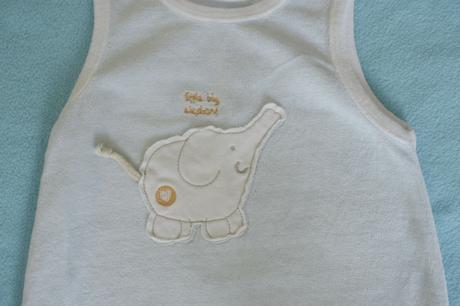 Tyrkysove dupacky se slonikem a tricko, 68