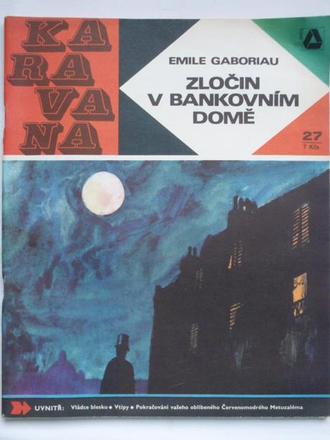 Časopis karavana č.27 zločin v bankovním domě 1969, 