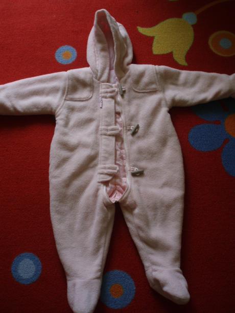 Ružova kombinézka pro holčičku, marks & spencer,80