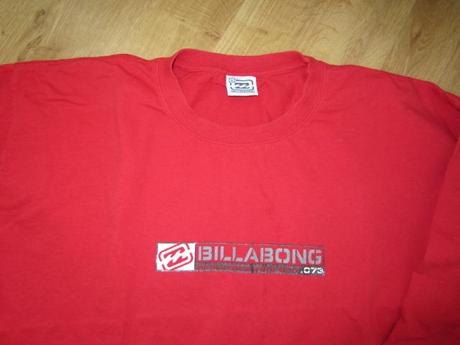 Červené tričko billabong, billabong,xl