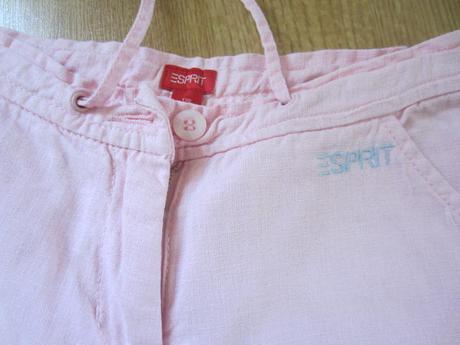 Lněné 3/4 kalhoty esprit, esprit,128