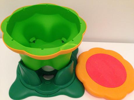 Koupací kyblík tummy tub+šátek a láhve, 