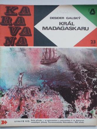Časopis karavana č.23 král madagaskaru 1969, 