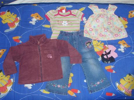 Komplet oblečení pro holčičku,kyti, rifle s dorkou, 92