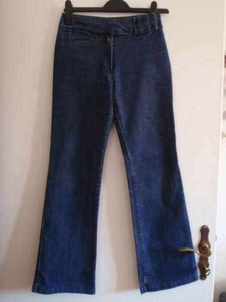 Modré rifle, size 27, 26