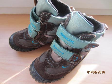 Kvalitní zimní boty geox respira, geox,23