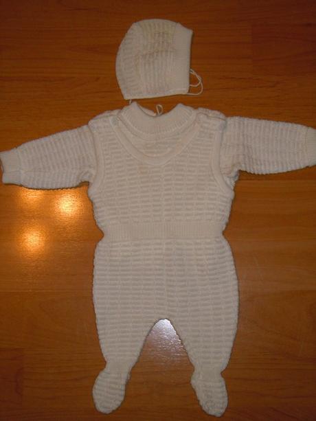 Pletená soupravička, loana,62