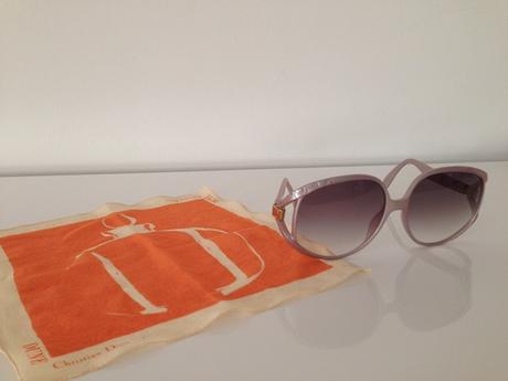 Oversize slunecny bryle christian dior+satek, dior