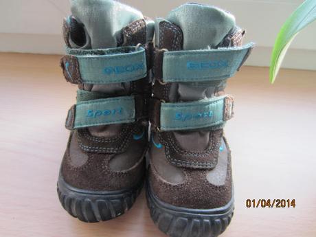 Kvalitní zimní boty geox respira, geox,23