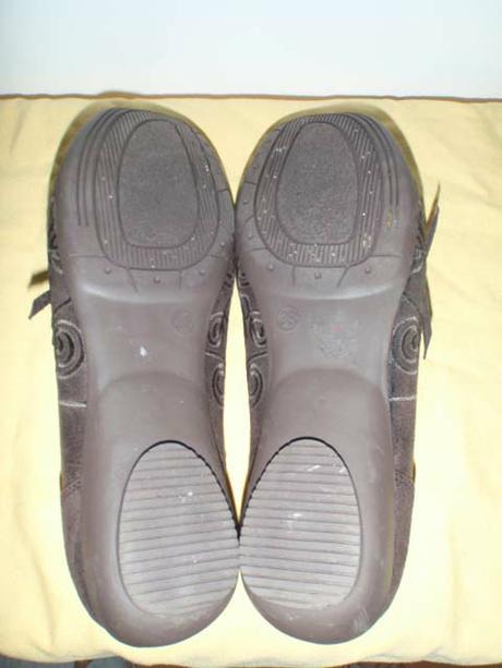 Tmavě hnědé balerínky, colorful,38