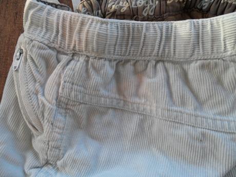 Manšestráky podšité, h&m,74