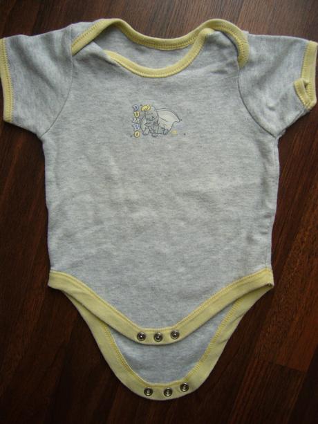 Kojenecký komplet zn. disney - body a lacláče, disney,68