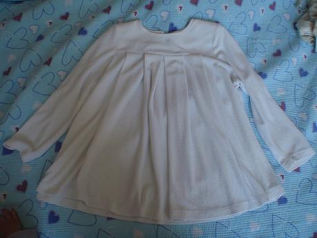 Bílá těhu halenka/ svetřík, salon r. loučková, l