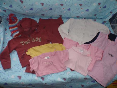 Balíček oblečení pro holčičku, vel. 110, 104–116