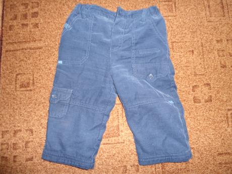 Podšite manžestrákové kalhoty , marks & spencer,80