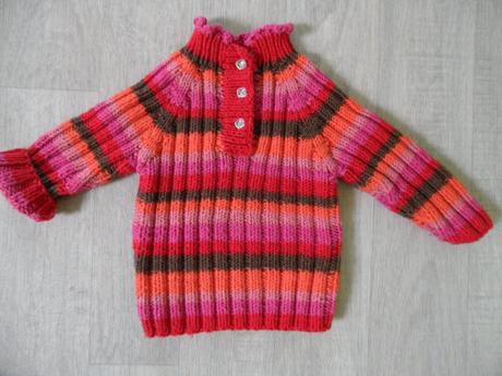 Pletený svetr vel. 68-74, 68