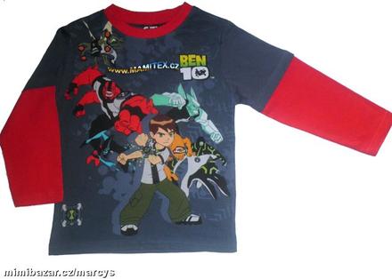 Chlapecké licenční triko ben 10, 104