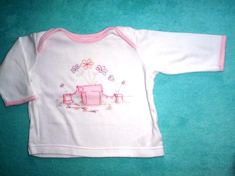 Tričko pro holčičku, marks & spencer,68
