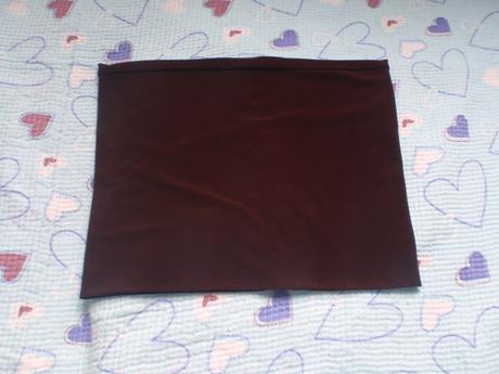 Těhotenský pás basic hnědé barvy,