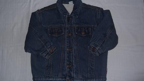 Riflová bunda zateplená kožíškem, adams,98