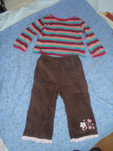 Komplet obečení pro holčičku, 4ks, 74/80, h&m,74