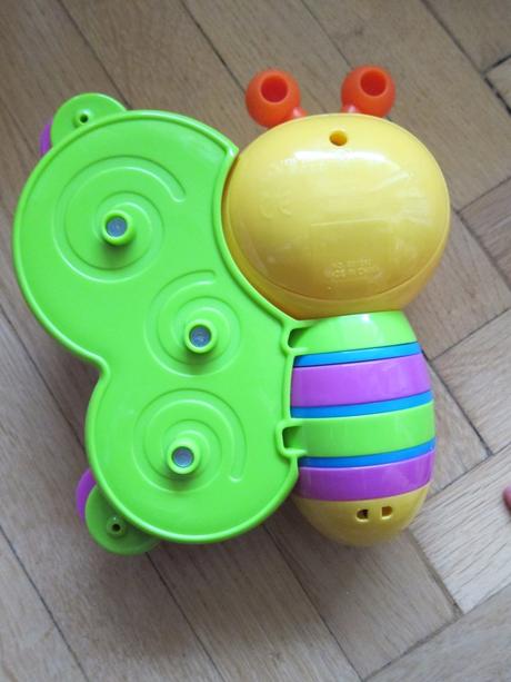 Mac toys zábavný svítící motýl se zvukem, 