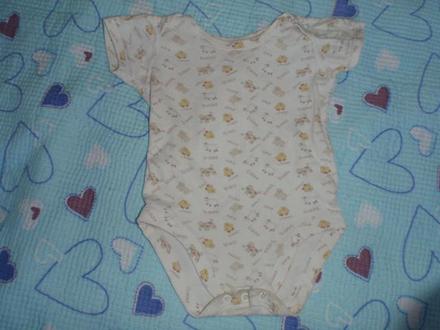 Body se zvířátky, kr. rukáv, 68