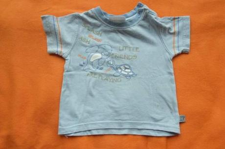 Bavlněné triko s krátkým rukávem, 68