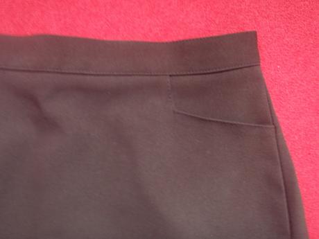 Hnědá elegantní sukně, xs