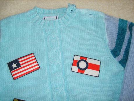 Svetřík s aplikací vel.100, baby,110