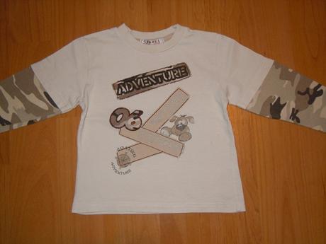 Teplákovka  + triko, 86