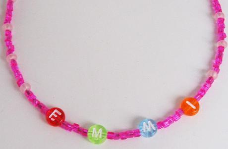 Korálky se jménem pro holčičky, 