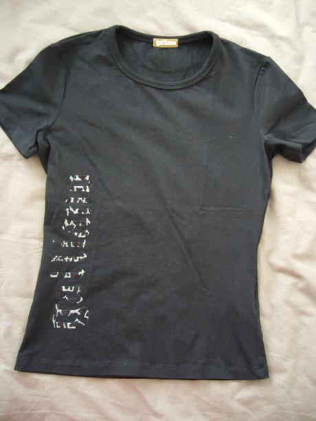 Dámské triko john galliano, xs