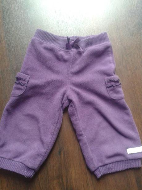 Fialové tepláčky carters, carter's,74