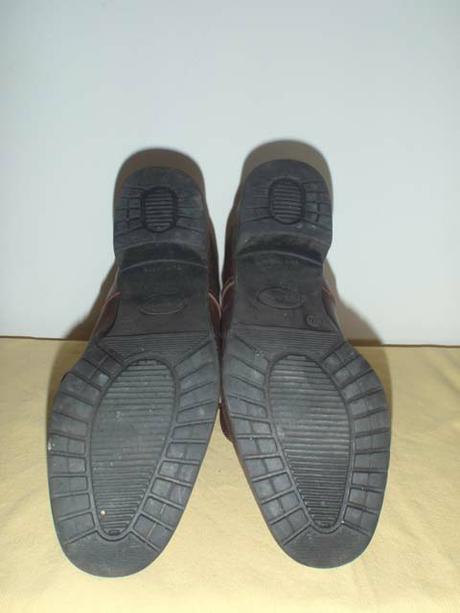 Hnědě kožené italské kotníčkové boty, vel. 36, 36