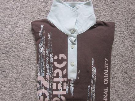 Triko - polokošile - s límečkem a nápisy, vandenberg,s